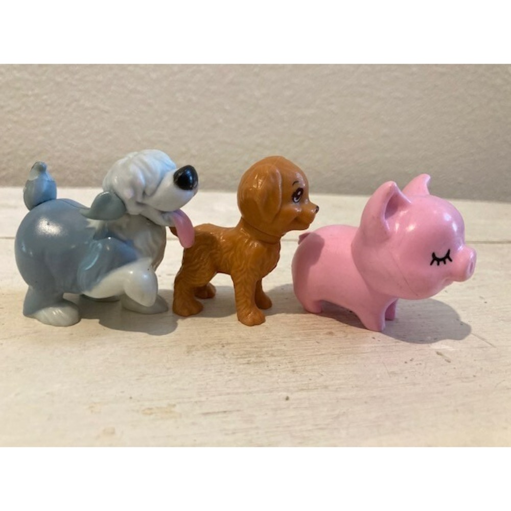 Barbie Pet Lot of‎ 3: Dogs and pig - Picture 2 of 4
